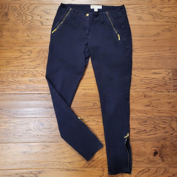 Michael Kors pants with gold zippers - Picture 3 of 4